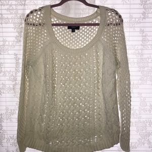 American Eagle cable knit sweater